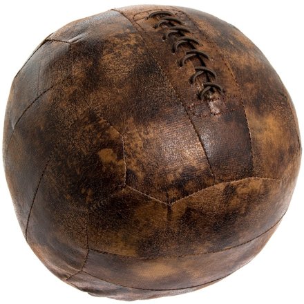 Faux Leather Football Doorstop, 22cm