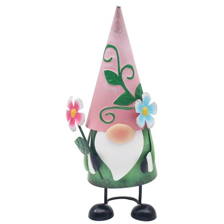 Pink Garden Gnome, 25cm