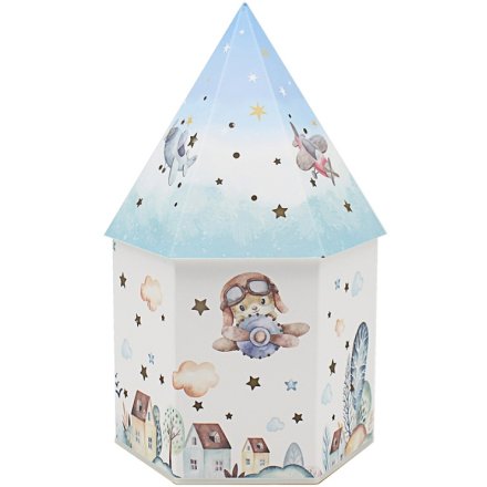 Dog Led Light Up House, 21cm