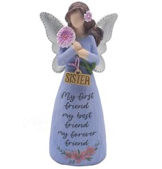 A lovely ornament dedicated to a sister. 