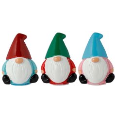 A quirky novelty lip balm in a Gnome in 3 assorted designs. 