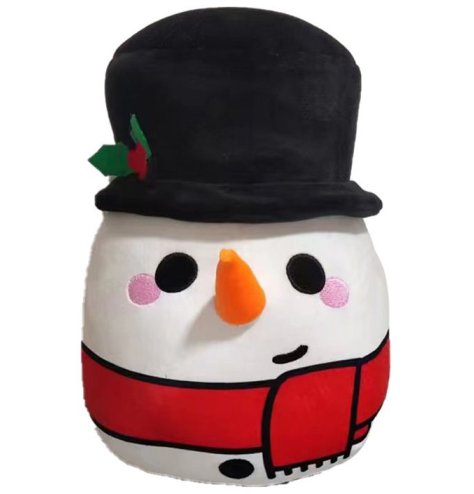 From the Squidglys range, a plush snowman character called Cole.