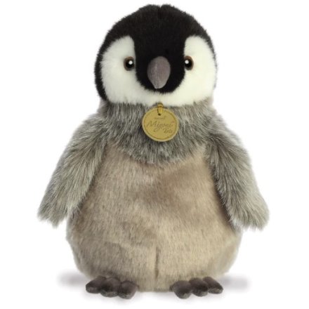 A super soft penguin chick from the Miyoni tots collection. 