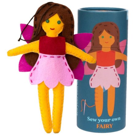 A DIY sewing fairy. Learn a new skill with this kit and enjoy the process while taking part. 