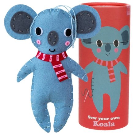 Children can learn how to sew with this sew your own koala. Once completed its something they can be proud of and say 