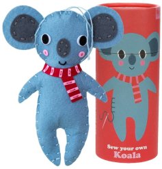 Children can learn how to sew with this sew your own koala. Once completed its something they can be proud of and say 