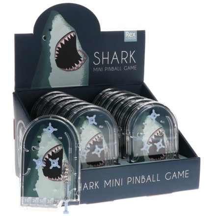 A mini pinball game in a shark design, bound to keep the children entertained for hours! 