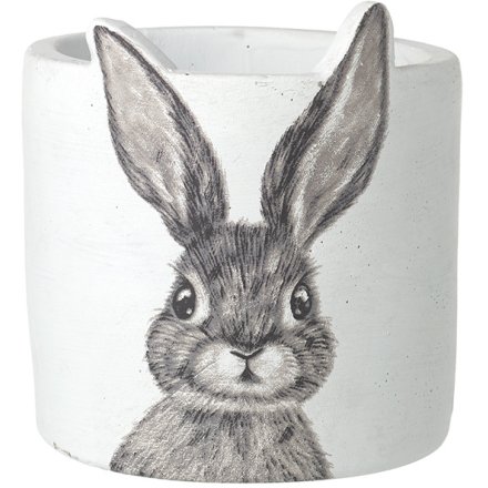 Large Bunny Rabbit Pot, 12cm