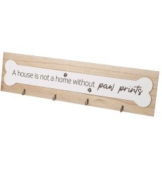 A rustic wooden plaque for any pet lovers home! 