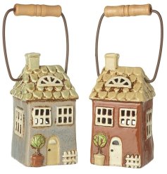 An assortment of two beautiful spring house lanterns that are the perfect addition to any home.