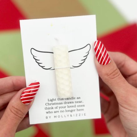 Angel Wings Candle.