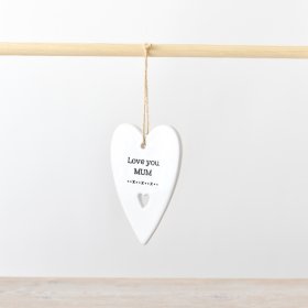 A chic and simplistic heart shaped hanger designed for all the mums. 