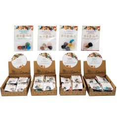 4 assorted gemstone sets, each aimed for different situations and life stages.