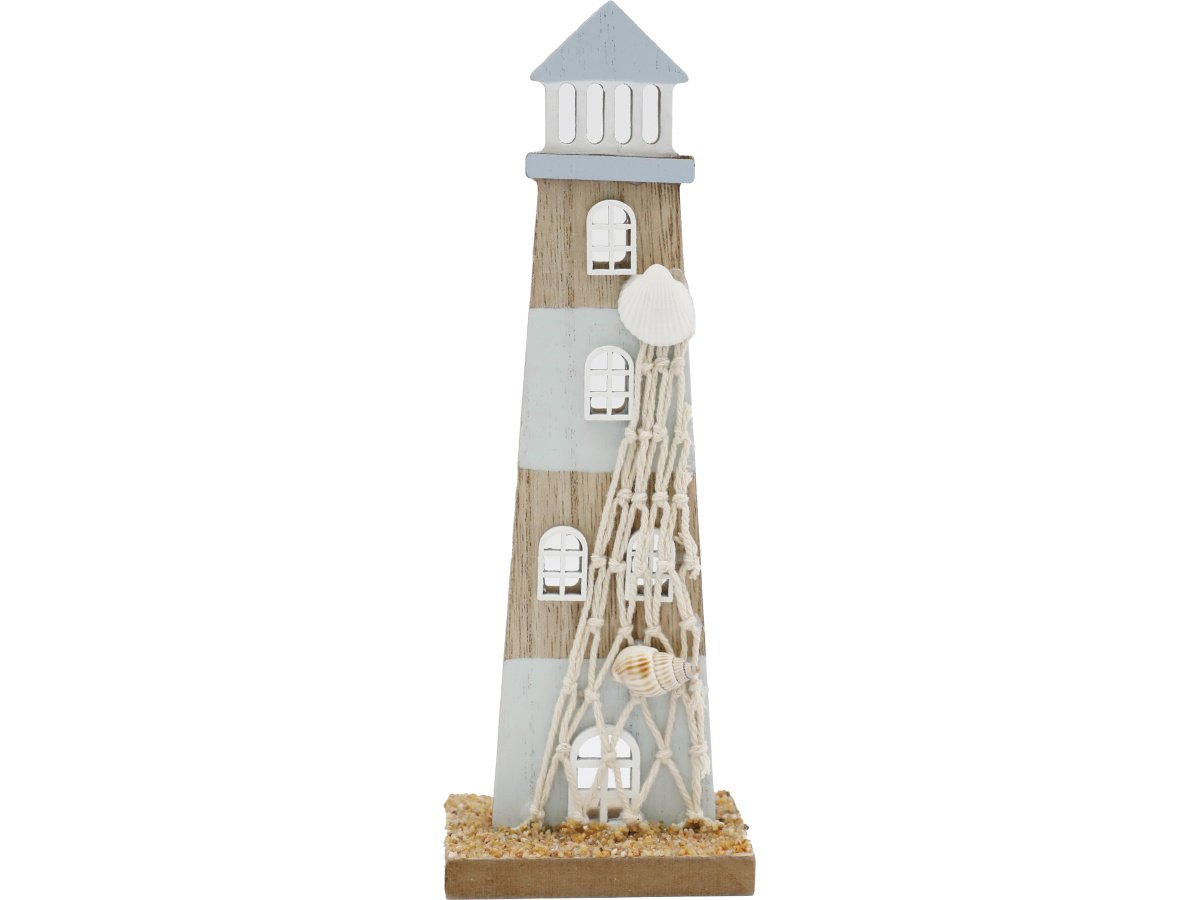 New York Mets Colors Wooden Lighthouse main image 1