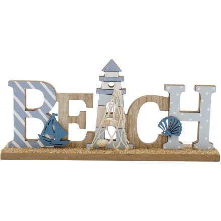Beach Blue Ornament, 28cm
