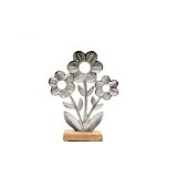 A flower ornament that is sure to add a touch of elegance to any home.