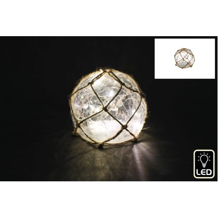 LED Crackle Ball, 11cm