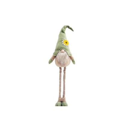 Green Gnome W/ Extendable Legs, 97cm