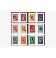 This set of 12 stunning Zodiac Wall Art Prints will bring an air of traditional sophistication to any space