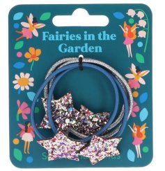 Kids will love enhancing their hair with a touch of shimmer using this delightful set of hair bands adorned with glitter