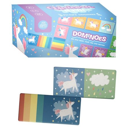 Unicorn Magic Kids Dominoes Set