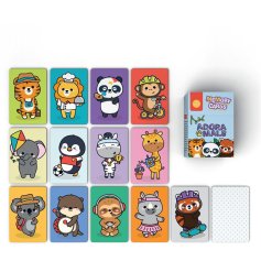 The Adoramals memory card game is a fantastic choice for animal-loving little ones!