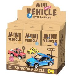 Keep the little ones engaged for hours with this 24-Piece Kids 3D Wooden Jigsaw Puzzle!
