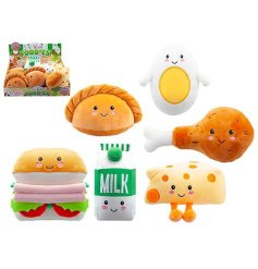 These fun fridge themed soft toys come in 6 assorted designs and are part of the Softlings collection. 