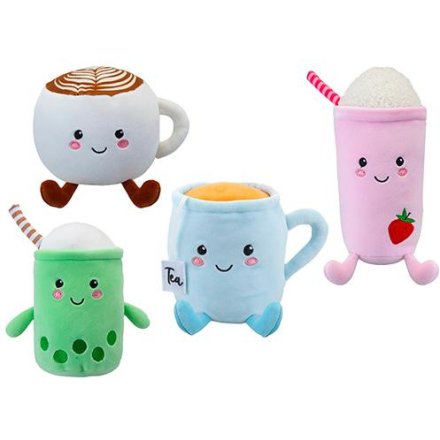 Softlings Cafe Drinks Soft Toy, 4A  16cm 