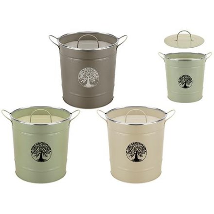 3A Compost Bucket w/ Lid Tree of Life 