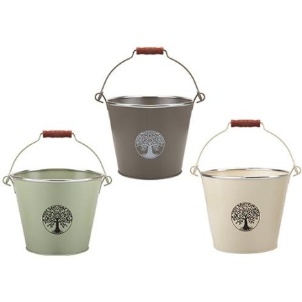 Tree Of Life Plant Pot With Handle, 3A 