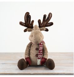 Add festive charm to any space with our delightful reindeer decor. 