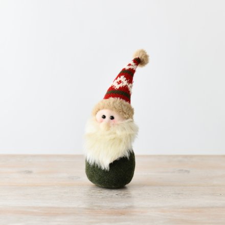 Fabric Santa, 30cm 