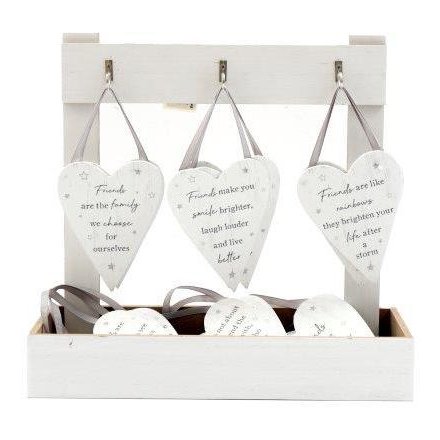 6/A Friends Hanging Hearts, 11cm