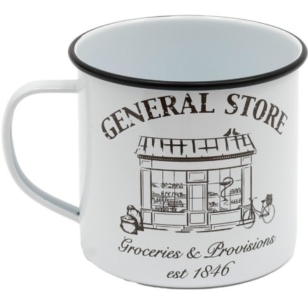 General Store Tin Mug, 9cm