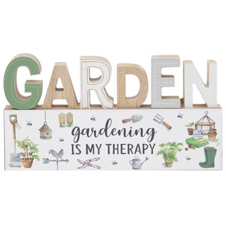 Green Fingers Therapy Standing Plaque