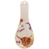 Introducing the Highland Cow spoon rest, a charming addition to your kitchenware collection.