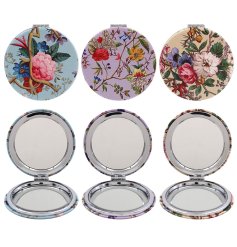 A stunning Compact Mirror in iconic William Kilburn designs.