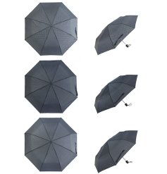 This Folding Umbrella Gents is the perfect accessory for any gentleman. 