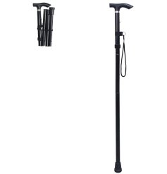 This Folding Walking Stick is the perfect companion for those who need a little extra support when out and about