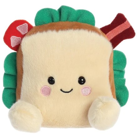 A BLT called Tomas from the Palm Pals soft toy range. 