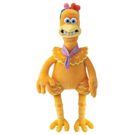 A curious and adventurous little chicken, the daughter of Ginger and Rocky from the film Chicken Run!