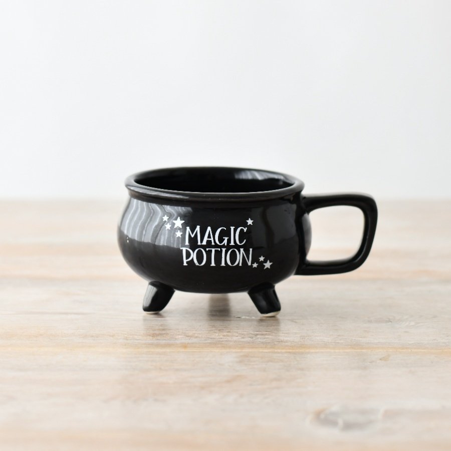 Halloween Magic Potion Black Coffee Tea Mug, 14cm