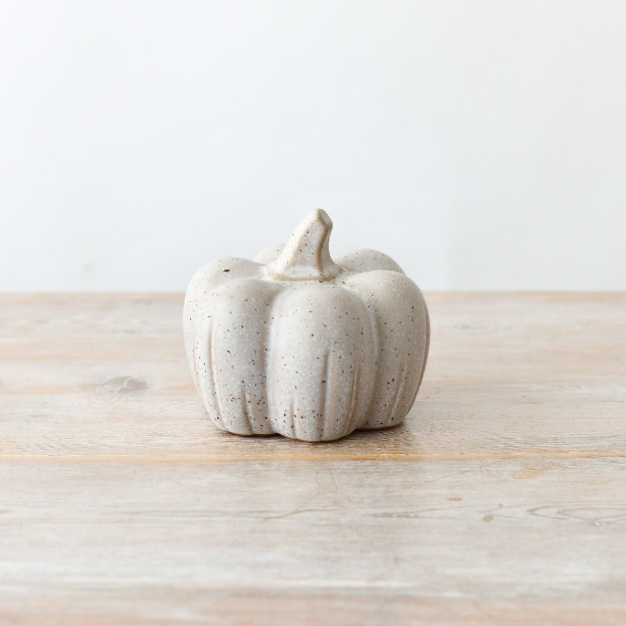 Natural Speckled Pumpkin, 11.4cm