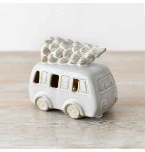 Tree & Camper Van Ornament 