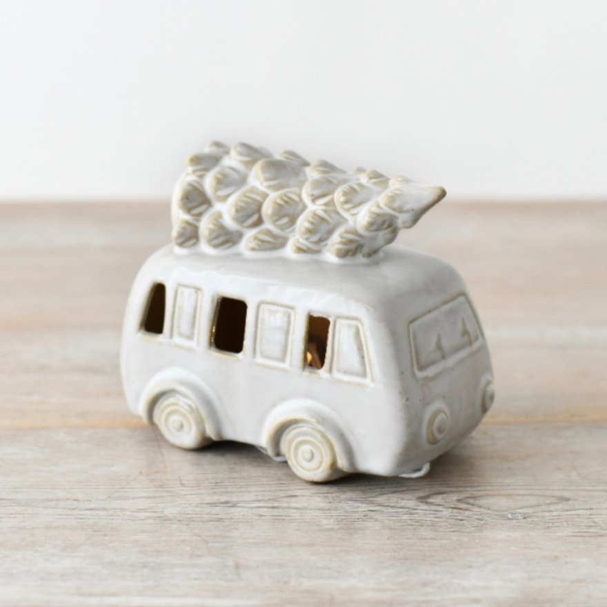 Glazed Christmas Campervan & Tree