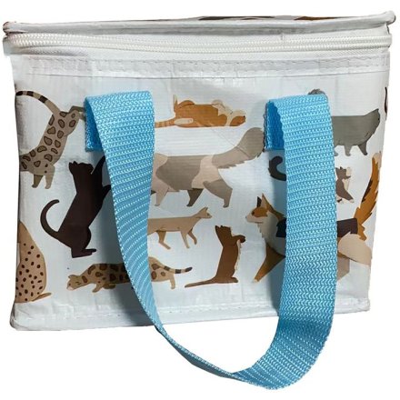 Feline Fine Cool Lunch Bag, 20cm