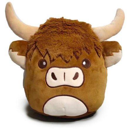 Squidglys Highland Cow Plush Toy