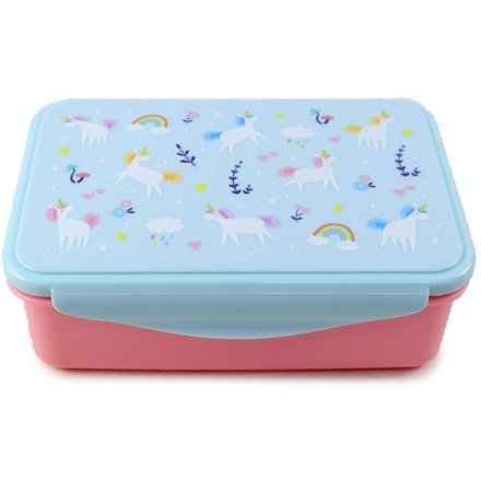 Fantasy Unicorn Rainbow Lunch Box