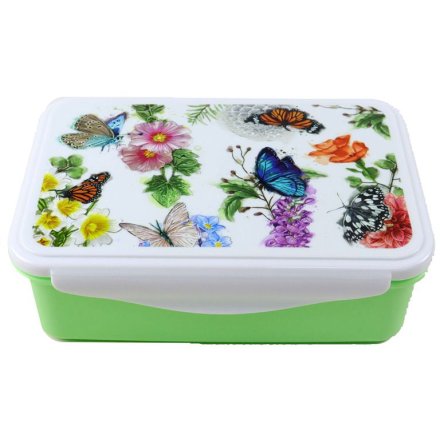 Floral Style Lunch Box Clip Lock